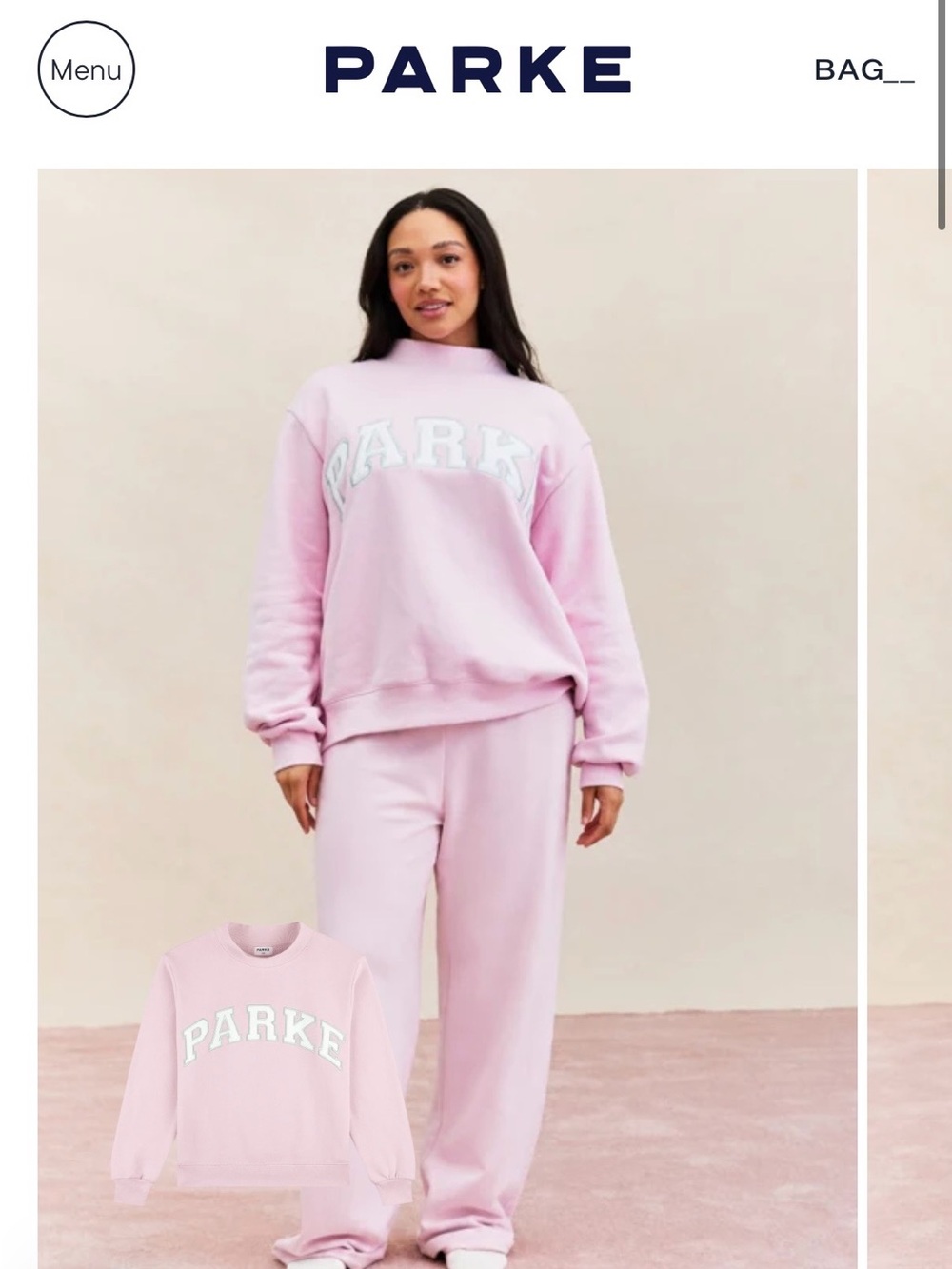 NWT! PARKE Birthday special editionMockneck sweater